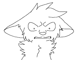 We would like to draw your attention to juniper! Angry Shocked Cat Lineart By Sparxtehraichu On Deviantart