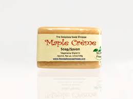 Maple Creme Soap Bar | Glycerin Artisan Handmade Soap | | The Soapbox Soap  Shoppe