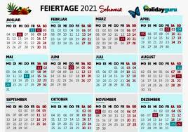 Auf dieser seite finden sie auch die gesetzlichen feiertage der schweiz pro kanton. Bruckentage 2021 Ratgeber Fur Ferientage Und Feiertage