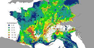 Tschernobyl von mapcarta, die offene karte. Europa Karte Zeigt Radioaktive Bodenbelastung Verteilung Von Radioaktivem Casium Und Plutonium Aus Kernwaffentests Und Tschernobyl Scinexx De
