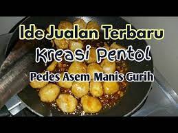 Resep Kreasi Pentol Bisa Buat Jualan Youtube Resep Manis Bakso