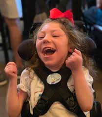 Her smile says it all. It has to, because Libby Hagan is non-verbal. Yet,  even while the 10-year-old from Mountain Brook lives with Cerebral palsy...  Even when Libby is confined to a