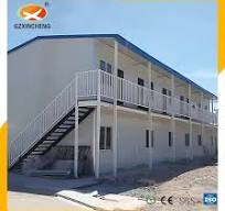 Two Storey Labour Camp Dormitory K House Steel Frame Prefab ...