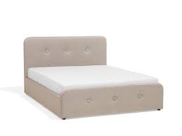 Modern Bézs Kárpitozott Ágy Ágyneműtartóval 140/160/180 cm RENNES |  Upholstered bed frame, Bed frame with storage, Upholstered beds