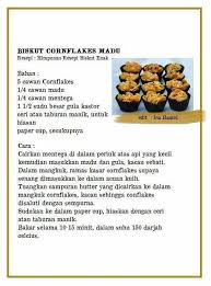 Harini baru je selesai bakar biskut cornflakes madu. Cornflakes Cookies Resepi