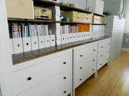 Ikea Hackers Koppang Dressers Plus Shelves For Office Sewing Room Storage Ikea Sewing Rooms Sewing Room Storage Dresser Shelves
