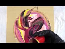 You really only need two things: Acrylic Swipe On Wood Arteza Mica Powder Mixed In Paint Pre Mixed Pouring Paints No Silicone Youtube Arteza Mica Powder Acrylic Pouring Techniques