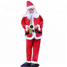 Online shopping a variety of best christmas santa claus face mask at dhgate.com. China Christmas Outdoor Decoration Big Size Musical Dancing Santa Clause Figurines Factory And Manufacturers Melody