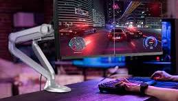 Amazon.com: SIIG MTPRO Dual Monitor Desk Mount, Gas Spring ...