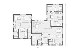 Bungalow In U Form Grundriss Bungalow Bungalow Mit Einliegerwohnung Haus Grundriss