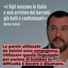 Find and save matteo salvini memes | from instagram, facebook, tumblr, twitter & more. Matteo Salvini I Figli Nascano In Italia E Non Arrivino Dai Barconi Belli E Confezionati