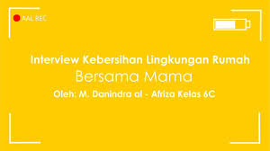 Lingkungan disekitar rumah juga sering dipakai sebagai tempat berolahraga dan dengan fasilitas yang cukup baik olahraga ini dapat dilakukan. Aal Bareng Mama Wawancara Tentang Kebersihan Lingkungan Rumah Youtube
