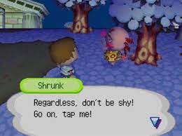 Dr Shrunk S First Appearance Jeff S Acww Blog Animal Crossing Animal Crossing Memes Animals
