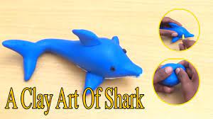 Welcome to malaysia clay art. How To Make A Clay Art With Shark Clay Art Diy Craft Youtube