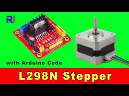1 Using L298n Stepper Motor Driver To Control 4 Wires Stepper Motor Youtube Stepper Motor Steppers Control4