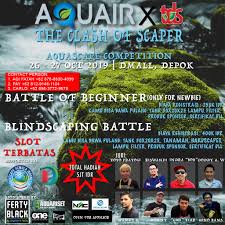 For categories nano and medium to large aquarium, only planted tanks/aquascapes with true live aquatic plants will be accepted. Aquair Aquascape Competition 26 27 Oktober 2019 D Mall Depok Aquair Aquascape