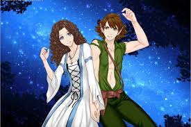 Peter Pan And Wendy In Manga Anime Style Anime Style Peter Pan Manga Anime