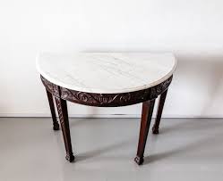 Antique British Colonial Half Moon Tables The Past Perfect Collection Half Moon Table Moon Table Table