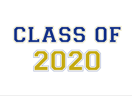 Class Of 2020 College Design Letters In Dark Blue And Mustard Yellow Lettering Design Class Of 2020 Text Design