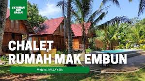 Selamat datang ke laman darwisyah sungai udang melaka. Travel 12 Chalet Rumah Mak Embun Lokasi Tempat Menarik Di Melaka Interesting Place In Malaysia Youtube