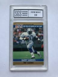 Check spelling or type a new query. Barry Sanders Rookie Card Value 1 51 1 685 02 Mavin