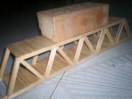 This is a very simple yet elegant looking bridge that i built over christmas break. Civil Engineering Popsicle Stick Bridges Popsicle Bridge Popsicle Stick Crafts