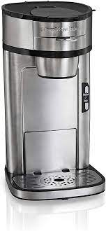Amazon Com Hamilton Beach Scoop Single Serve Coffee Maker Fast Brewing Stainless Steel 4 In 2021 Single Serve Coffee Makers Single Coffee Maker Single Serve Coffee