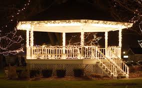 Christmas Lights On A Gazebo The Lighting Master