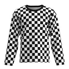 Black And White Check T Shirt Mens Details About Black White Checkered Box Check Pattern Men Women Long Sleeve T Shirt Xs 3xl Long Sleeve Tshirt Women Long Sleeve T Shirt