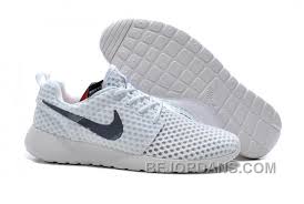 Free Shipping 60 70 Off France Nike Roshe Run Br Womens Running Shoes White And Black Sj5kk