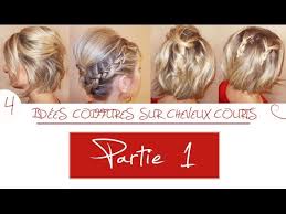 Résultats de recherche d'images pour « cheveux court et mince style de lissée, wavy ou frangée, cette coupe courte dévoilant la nuque incarne une féminité affirmée. 4 Idees Coiffures Sur Cheveux Courts Partie 1 L A Hairstyle Inspiration Youtube