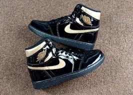 Air Jordan 1 High Og Patent Black Metallic Gold 555088 032 Release Date Sbd In 2020 Air Jordans Jordan 1 Black Black Metallic