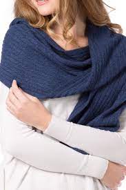 It's not too heavy, the weave is rather loose, but it is fairly warm. Women S Scarves Women S Cable Knit Cashmere Scarf Fishers Finery