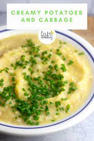 Giada S Creamy Mashed Potatoes With Cabbage Giadzy Recipe Giada Recipes Cabbage Recipes Vegetable Side Dishes