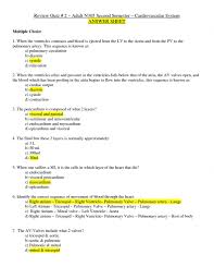 Objective Questions On Cardiovascular System Circulatory System Multiple Choice Circulatory System Multiple Cardiovascular System This Or That Questions System