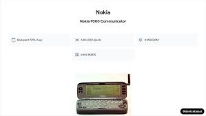 Nokia 9000 Communicator Full Device ...