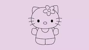 39 gambar sketsa bunga indah sakura mawar melati matahari. Cara Menggambar Hello Kitty Dengan Gambar Wikihow