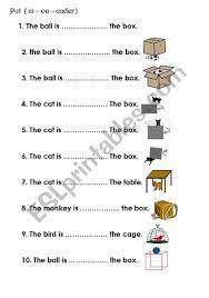 It S Good For Teaching Prepositions Preposition Worksheets English Grammar Worksheets Teaching Prepositions