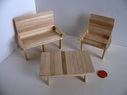 Miniature Garden Furniture Set Loveseat Chair Table Etsy Diy Barbie Furniture Miniature Furniture Garden Furniture Sets