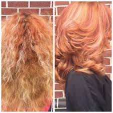 Color Correction She Let Me Natural White Hair Red Hair Going Grey Red Hair To Grey