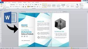 Door hanger flyers template for word, corporate hexagonal brochure flyer design layout template in a4 size, bus trip flyer templates free unique fall festival flyers template. 3 Fold Brochure Design In Microsoft Office Word Brochure Design In Ms Word Youtube
