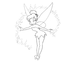 She is the sidekick of peter pan and looks cute in her strapless dress with a sweetheart neckline. Printable Coloring Pages Tinkerbell Coloring Pages 6