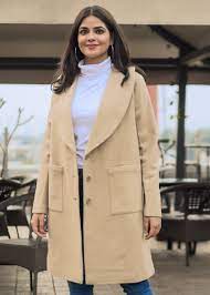 These chic wrap coats will have you breaking up with buttons. Get Camel Colored Shawl Collar Lapel Wool Coat At 4590 Lbb Shop