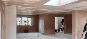 Interior plastering work