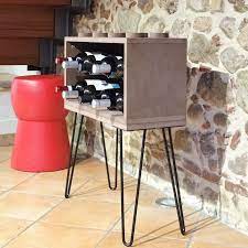 Portabottiglie In Legno Wine Rack In Mdf Colorato Etsy Portabottiglie Portabottiglie Vino Arredamento