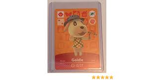 Goldie may conflict with cranky and sisterly villagers. Amazon Com Nintendo Animal Crossing Amiibo Festival Card Goldie By Nintendo Video Games