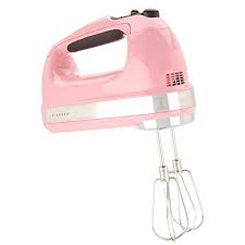 Custom designed for quick and easy application on all sizes of kitchenaid stand mixers. Kitchenaid Rkhm9gu 9 Speed Hand Mixer Guava Glaze Pink Certified Refurbished Walmart Com Walmart Com