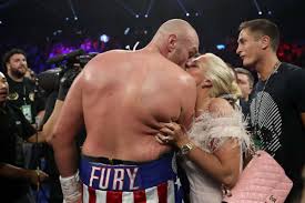 Tyson fury, like the rest of the uk, is on lockdown. Watch Tyson Fury Sing Aerosmith To His Wife In The Ring After Big Win Mmamania Com