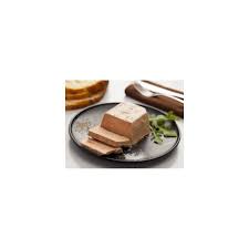 Bloc de foie gras de canard lové dans une farce moelleuse. Foie Gras De Canard Mi Cuit 250 G