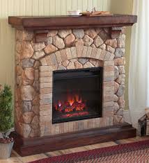Stacked Stone Electric Fireplace Heater Electric Fireplaces Stoves Fireplace Heater Stone Electric Fireplace Electric Fireplace Heater